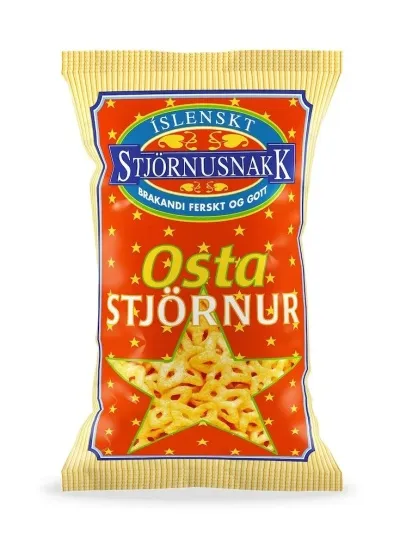 Cheese Stars / Osta Stjörnur (90 gr.)