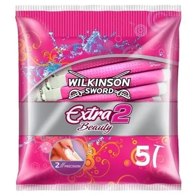 Wilkinson Extra2 Beauty einnota rakvélar 5stk