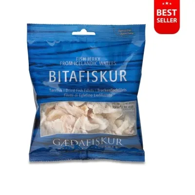 Harðfiskur ýsubitar / Dried Haddock bits (50 gr.)