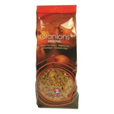Dry Fried Onions ( Steiktur Laukur ) - 200 grams Bag
