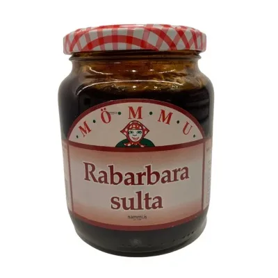 Mömmu Rabarbarasulta / rhubarb jam 400 gr.