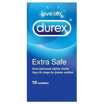 Durex 10 Extra Safe smokkar 10 stk