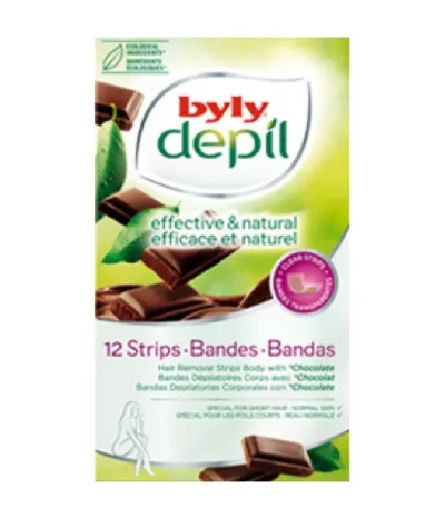 Byly Body Strips Charcoal 20stk