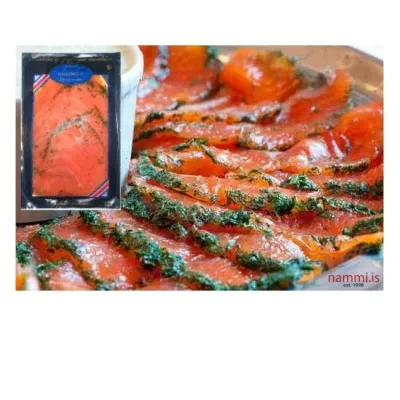 Smoked Salmon Dill Sliced (200 gr.)