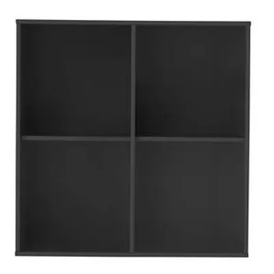 MISTRAL KUBUS 026 Bókaskápur 69x69x32,5cm svartur