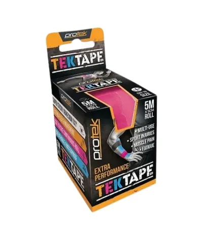 Protek TEKTAPE Kinesiology Tape 5cm x 5m Pink
