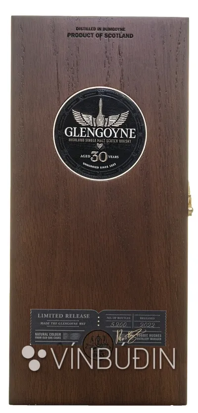 Glengoyne 30 ára í trékassa