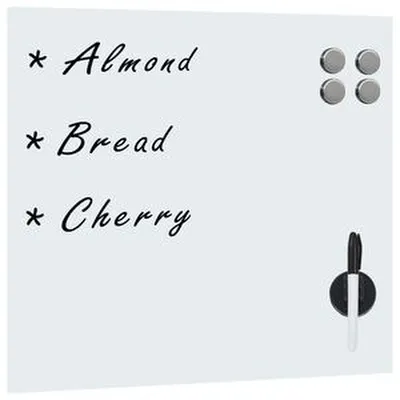 vidaXL Vegghengd Segultafla Gler 40x40 cm