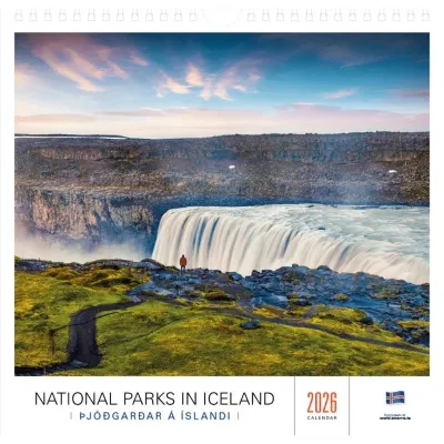 National Parks in Iceland Calendar 2026