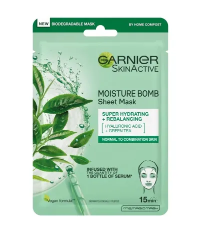 GARNIER Moisture Bomb Tissue Mask Combination