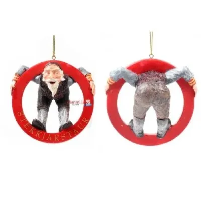 DECORATION YULE LAD, SHEEP WORRIER