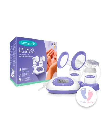 Lansinoh Rafmagns Brjóstadæla Tvöföld