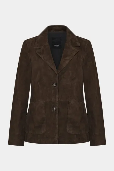 ROCKANDBLUE Elana rúskinns blazerjakki