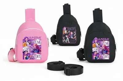 K-POP  Demon Hunters taska - 2 litir - Svört 2