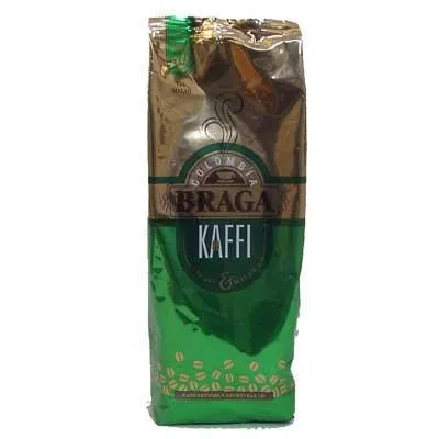 Braga Coffee Green (500 gr.) / Grinded