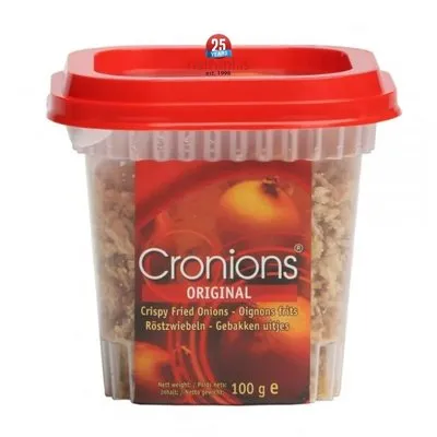 Dry Fried Onions ( Steiktur Laukur ) - 100 grams Box