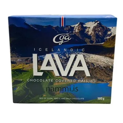 Lava Chocolate Covered raisins (500 gr.)