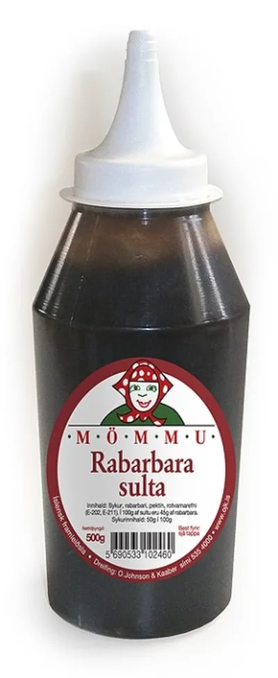 Mömmu rabarbarasulta 500g/br