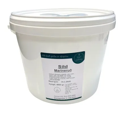 Marineruð Síld í bitum