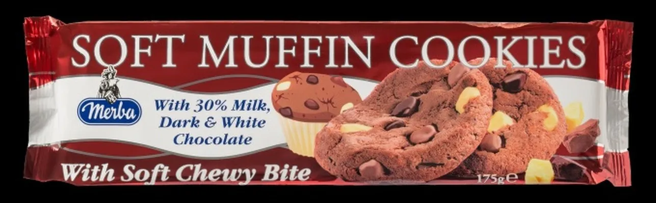 MERBA Soft Muffin Cookies 175g