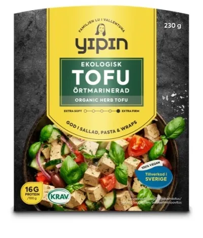 Tófú Jurtakryddað Lífrænt 230g Vegan