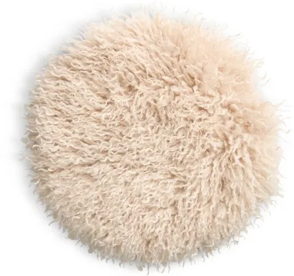 KORSKNAP stólsessa Ø34 cm beige