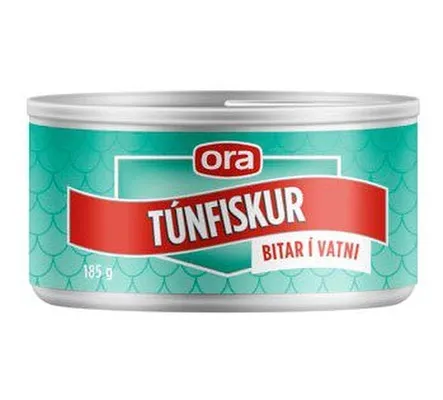 Túnfiskur í vatni 24x185g