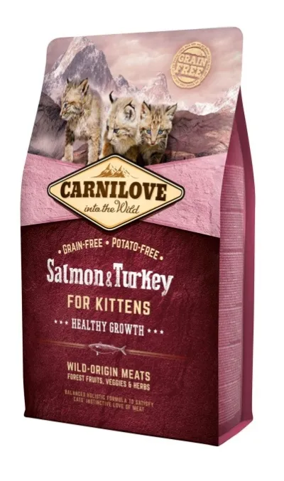 Carnilove Cat Salmon & Turkey Kittens 2kg