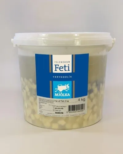 Salatostur Blár í kryddolíu 2kg 4ltr