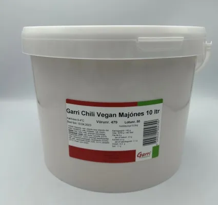 Garri Vegan Chili Majones 10ltr