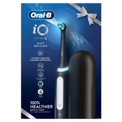 Oral-B Brush iO4 Black +Travel Case