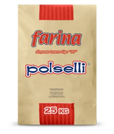 Polselli hveiti 00 red stripe 25kg
