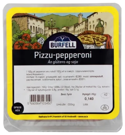 Búr pizza pepperoni 140gr lsk