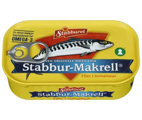 Stabbur Makríll í tómat 110g (20)