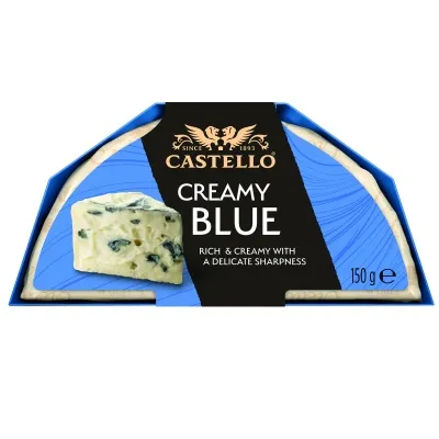 Castello Creamy Ostur Blár 10x150g