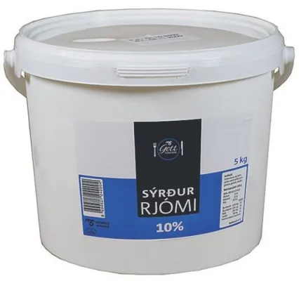 MS Sýrður rjómi 10% 5ltr