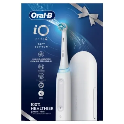 Oral-B Brush iO4 White +Travel Case