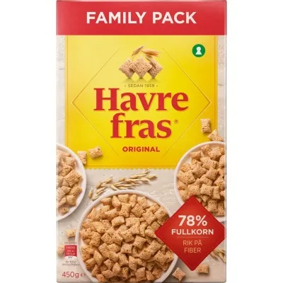 Quaker havre fras 7x450g