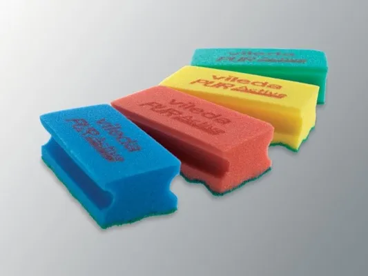 Pur active rauður svampur 1stk