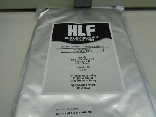 Henry Lamotte Túnfiskur Í Vatni Pokar