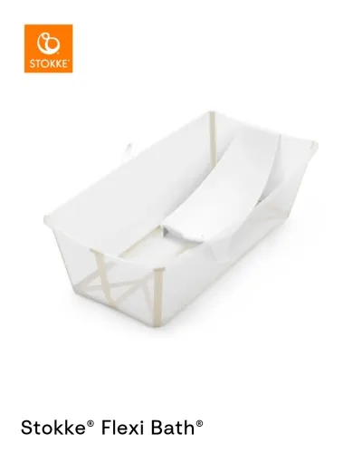 Stokke Flexi Bath X-Large Bundle - Sandy Beige