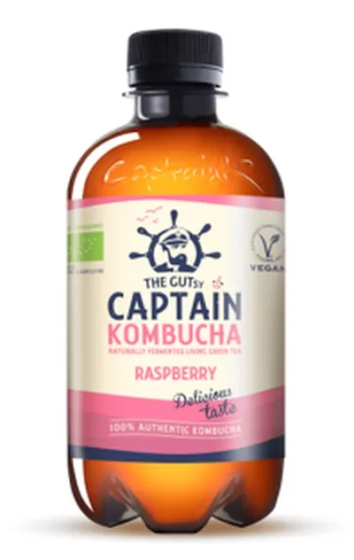 Captain Kombucha Raspberry 400ml (12)