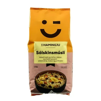 Til hamingju Sólskinsmúslí 9x1kg