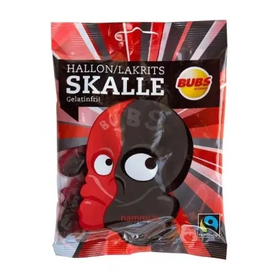Hallon Lakrits Skalle / Jellybag