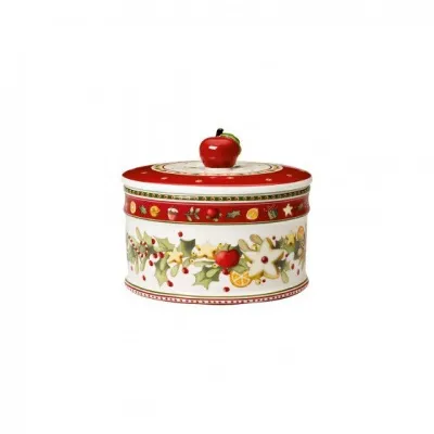 Villeroy & Boch Winter Bakery jólasmákökubox mið 11X13 cm