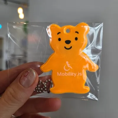 Appelsínugult endurskinsmerki - Bangsi