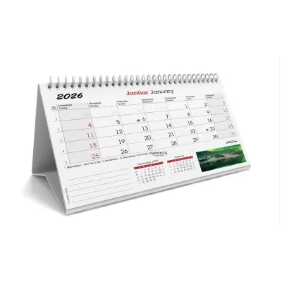 Icelandic Desktop Calendar 2026