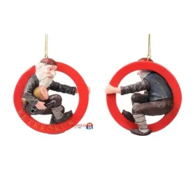 DECORATION YULE LAD, MEAT HOOK