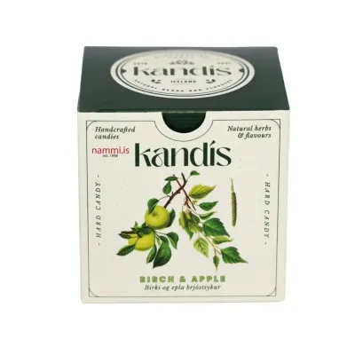 Birch & Apple hard candy / 100gr.