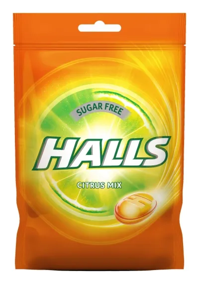 Halls Assorted Citrus Poki